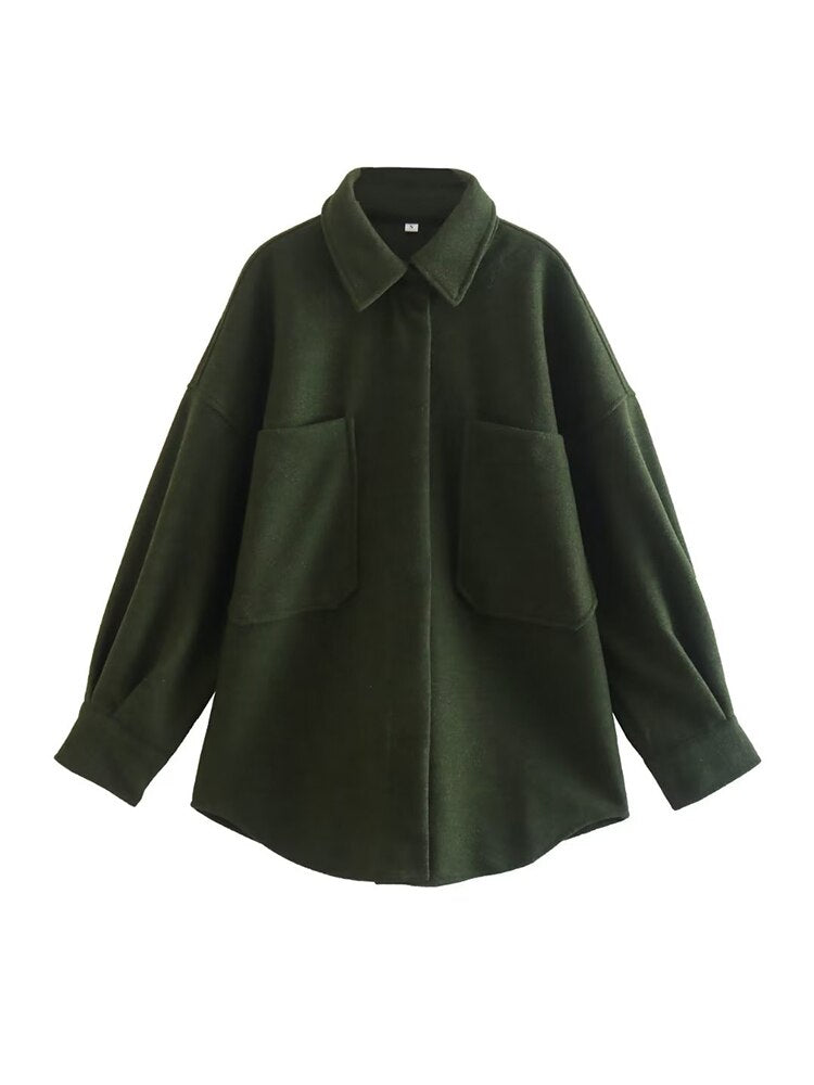 Armantine® | Casual Long-Sleeved Blouse With Pockets