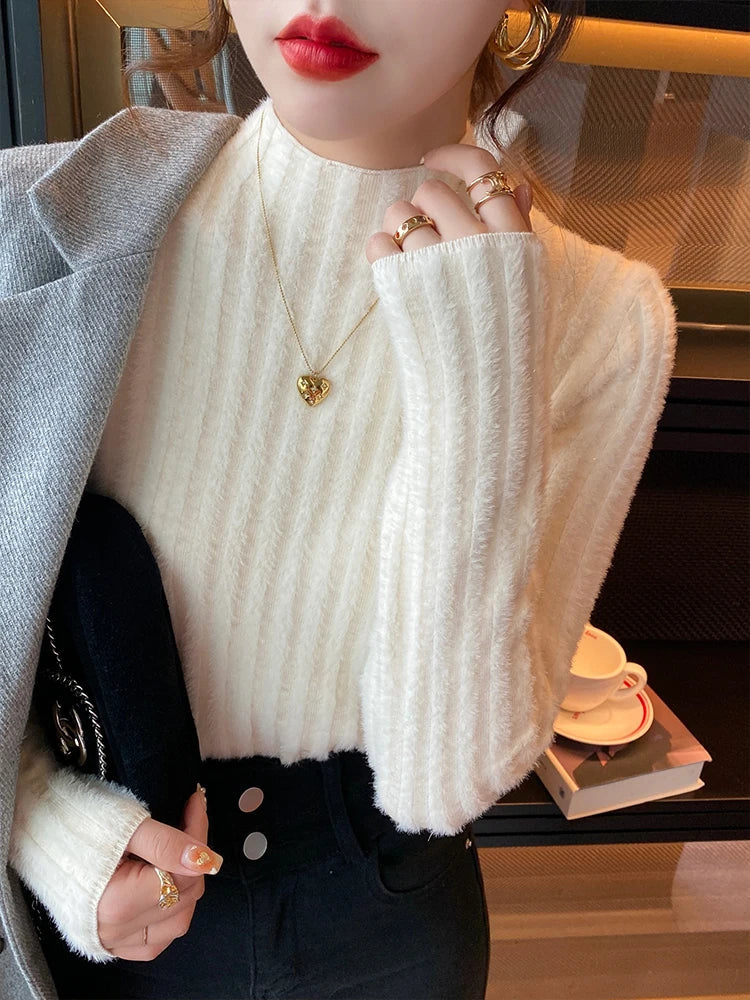 Avelina® | Thick and warm turtleneck sweater for women
