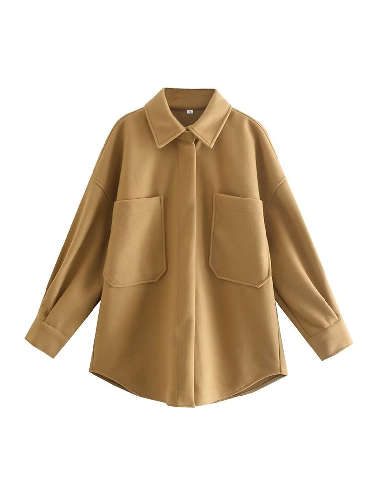 Armantine® | Casual Long-Sleeved Blouse With Pockets