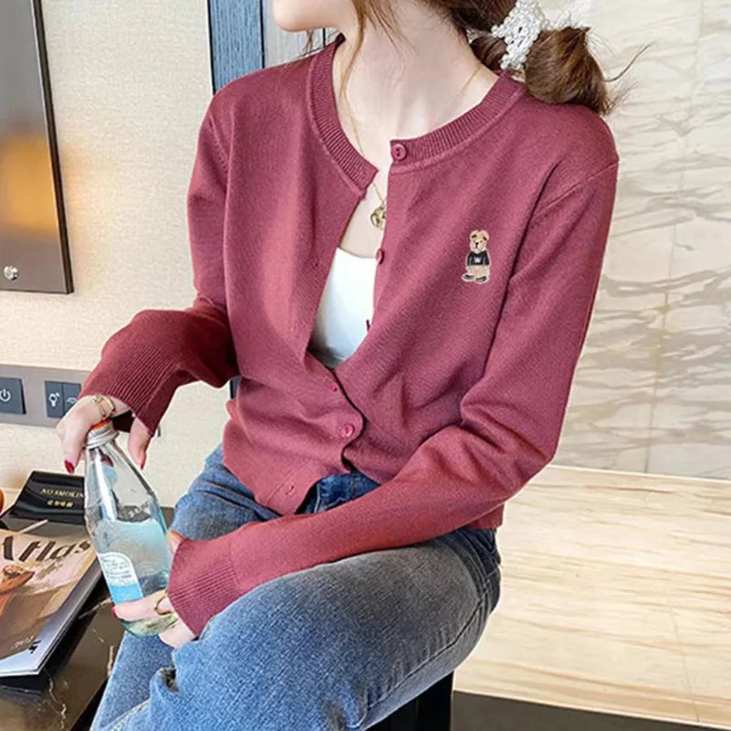 Annabelle® | Printed knitted sweater for women