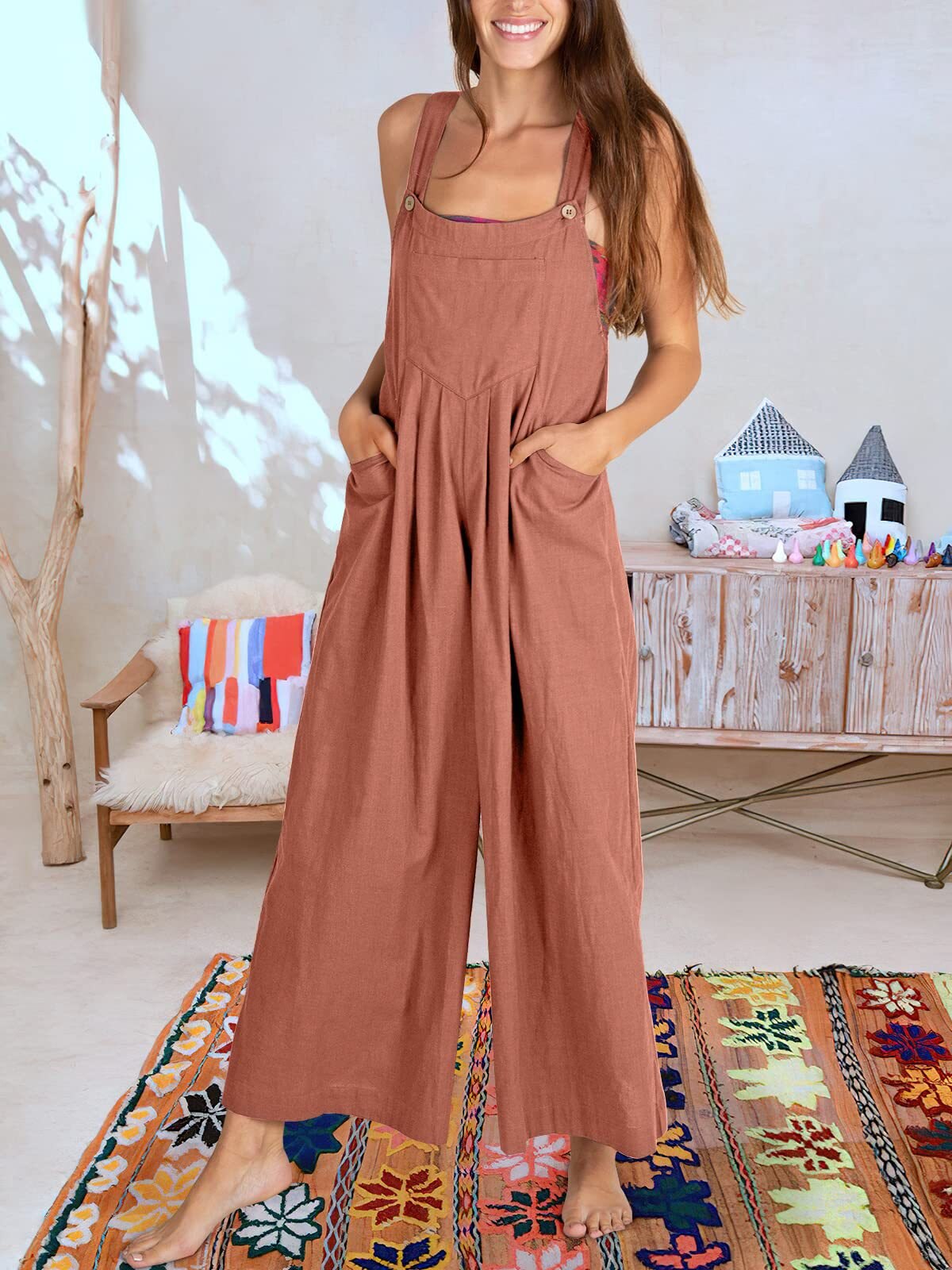 Carolina® | Sleeveless Jumpsuit For Women