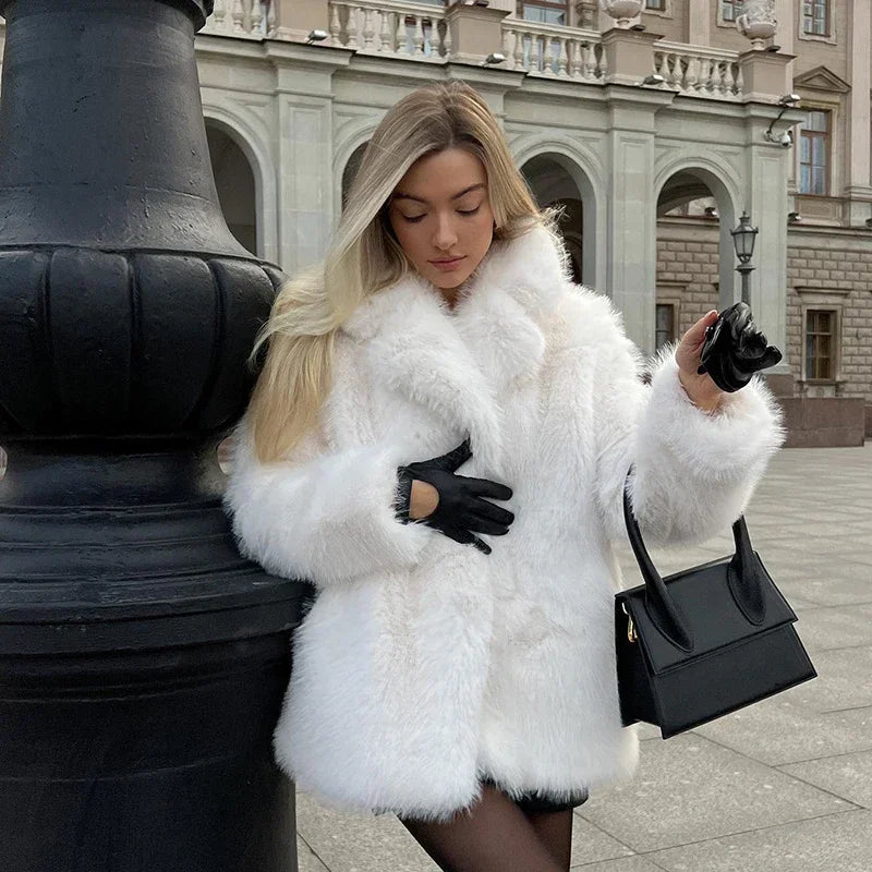 Cassandra® | Faux fur coat