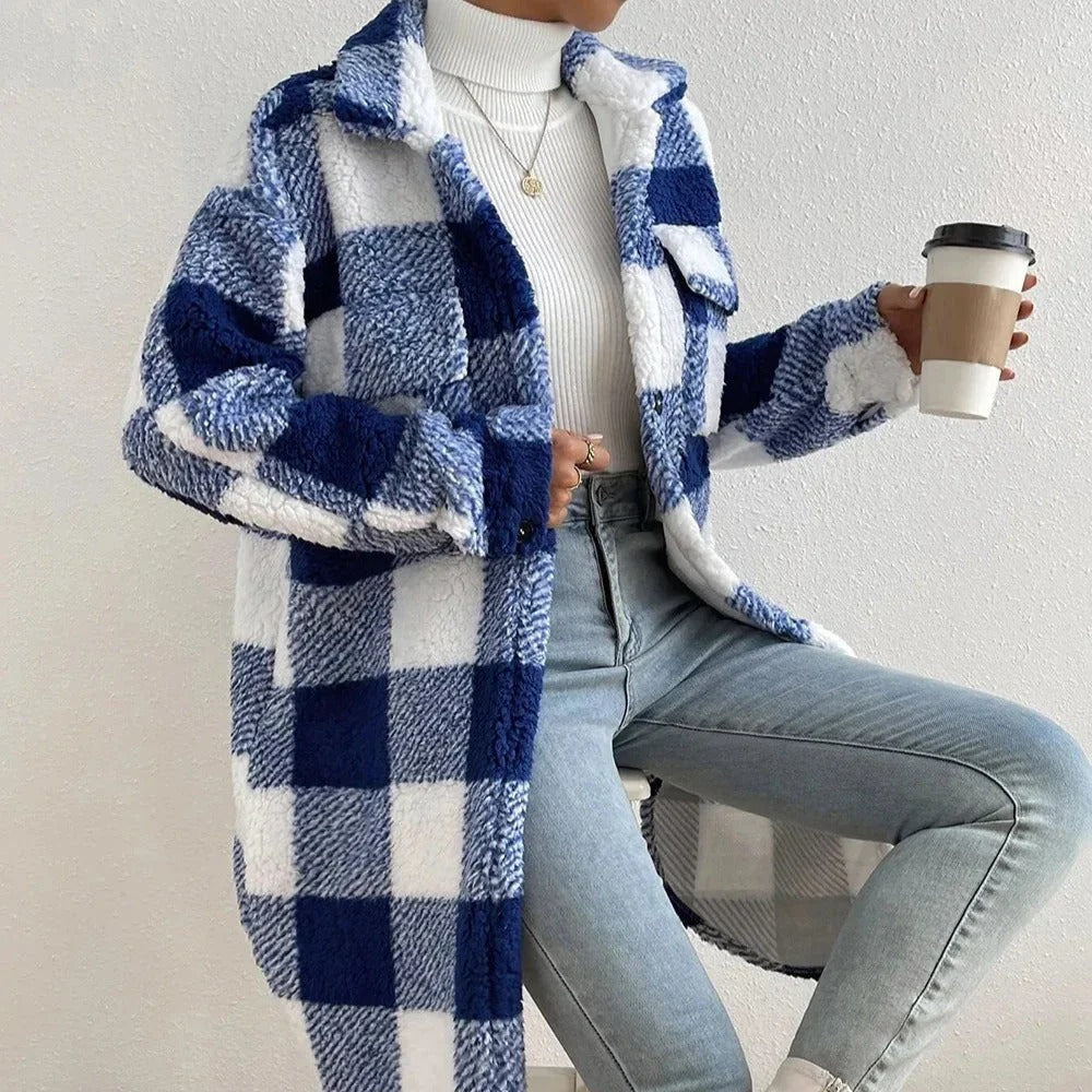 Ariadna® | Long checked coat