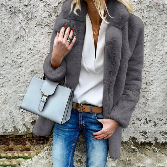 Diana® | Fluffy winter coat for women