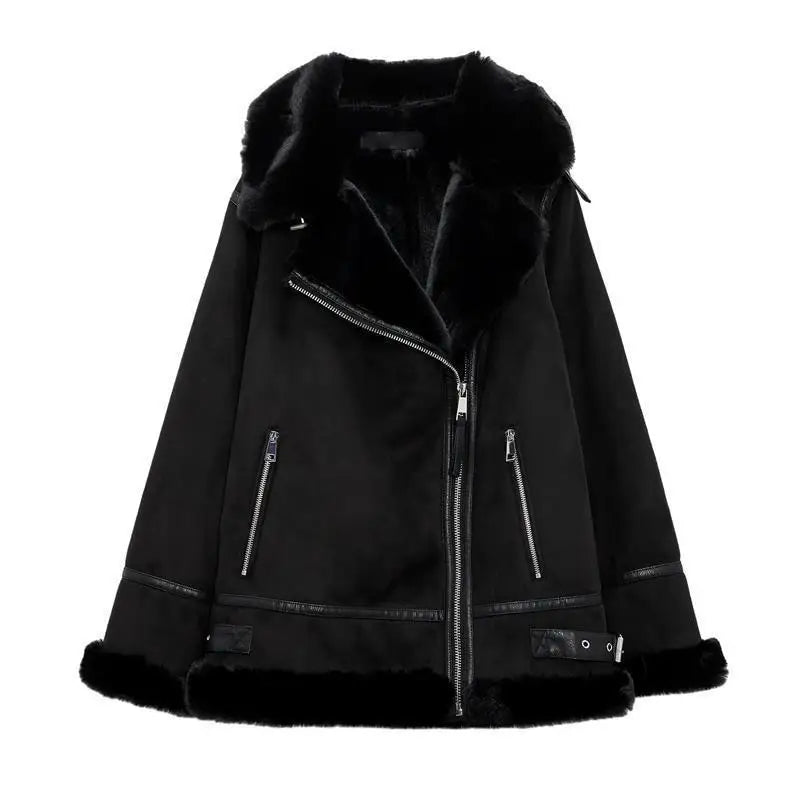 Diana® | Warm faux teddy jacket for women