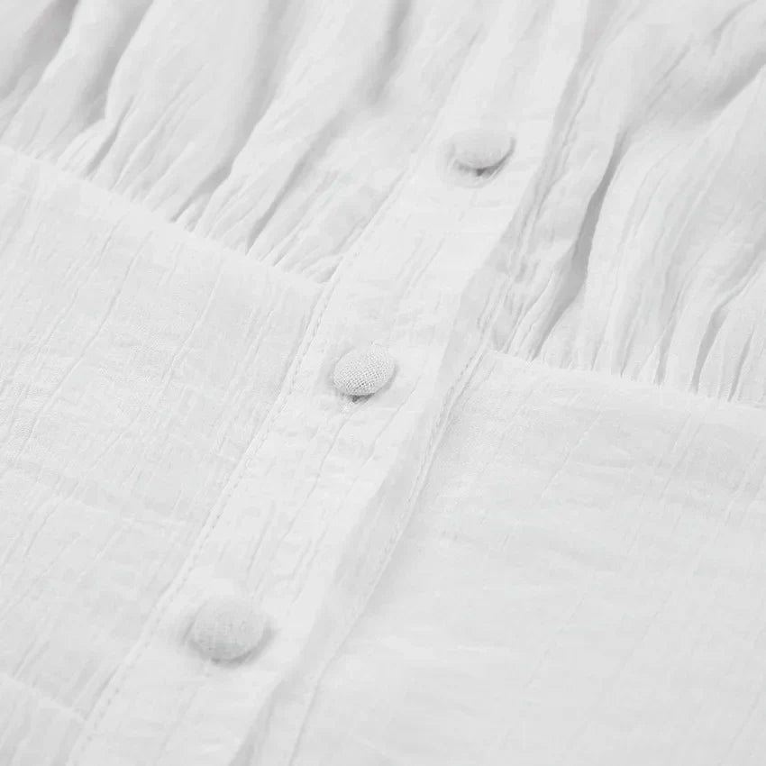 Bianca® | White summer dress with lace