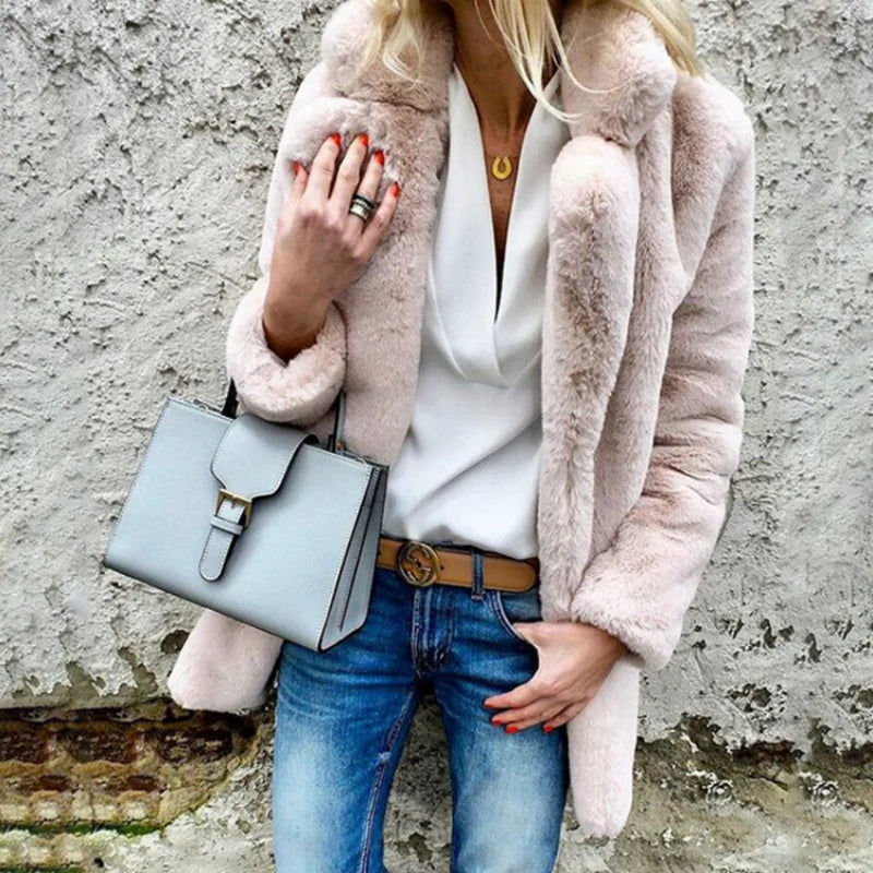 Diana® | Fluffy winter coat for women