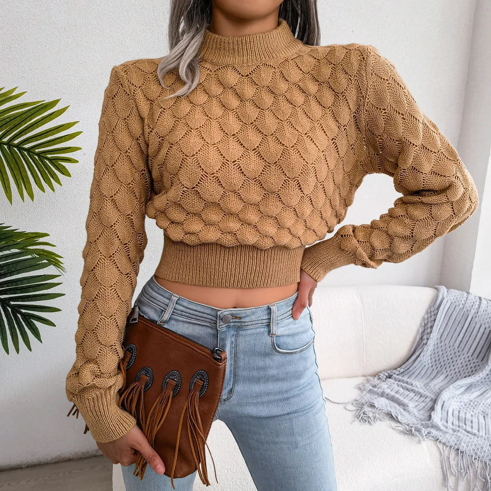 Cassandra® | Short knit top