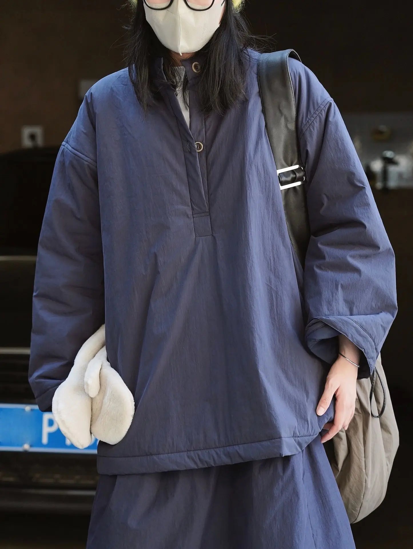 Angeline's® | Loose-fitting women's winter jacket made of cotton