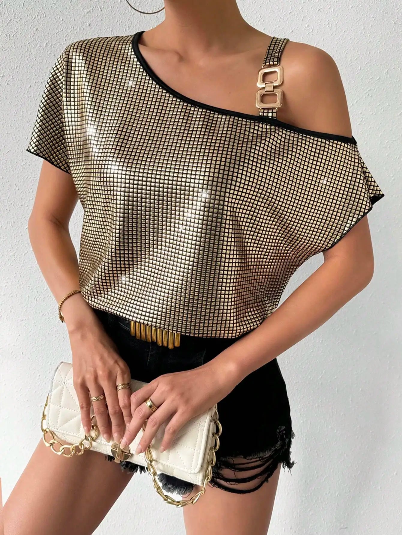 Bruna® | Asymmetrical Women'S Top With Collar