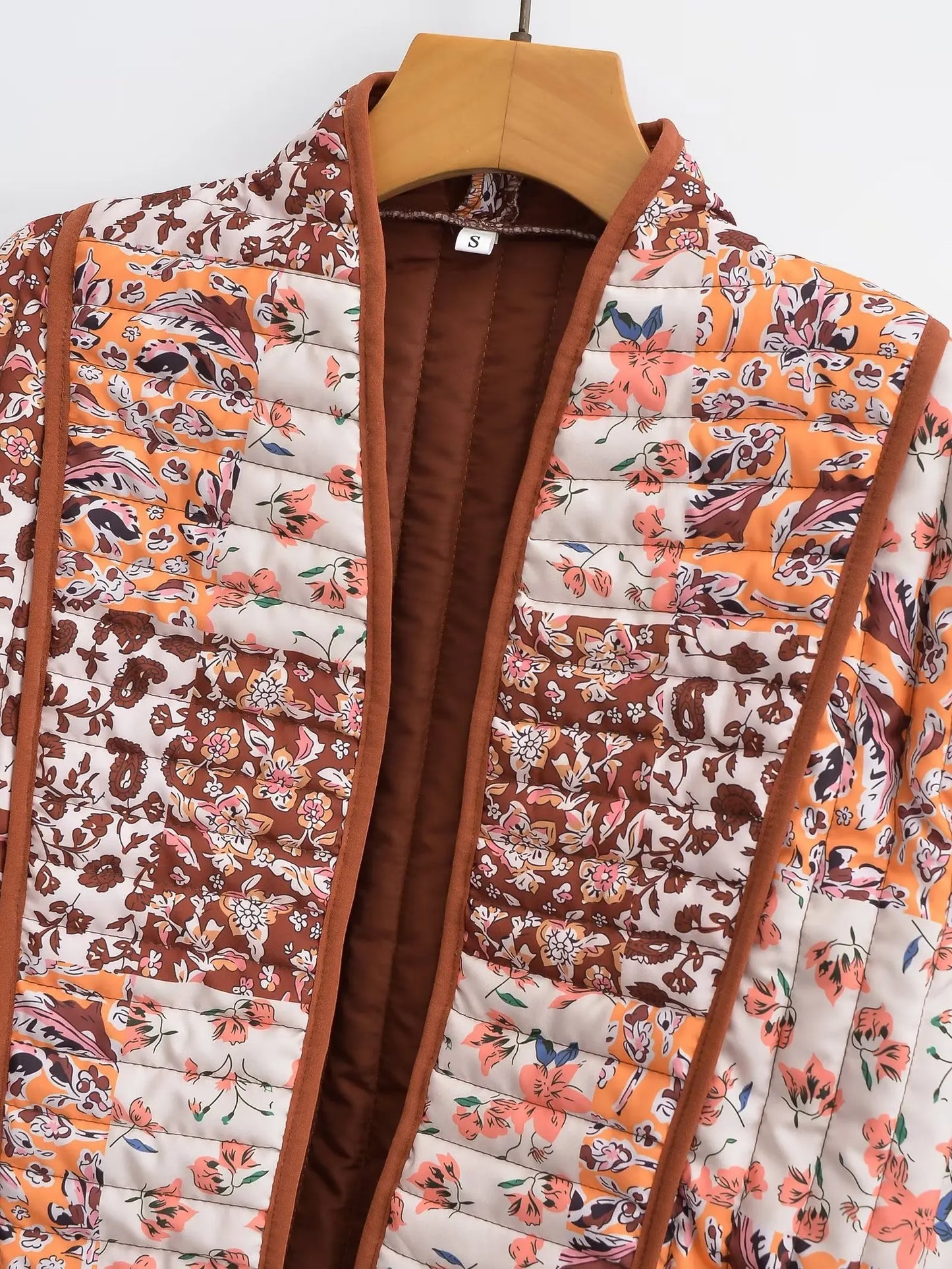 Cesia® | Coat With A Floral Pattern