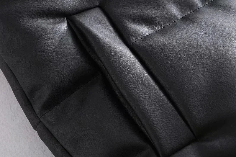 Kathleen | Women's High Collar Quilted Puffer Vest