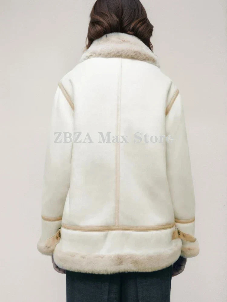 Diana® | Warm faux teddy jacket for women