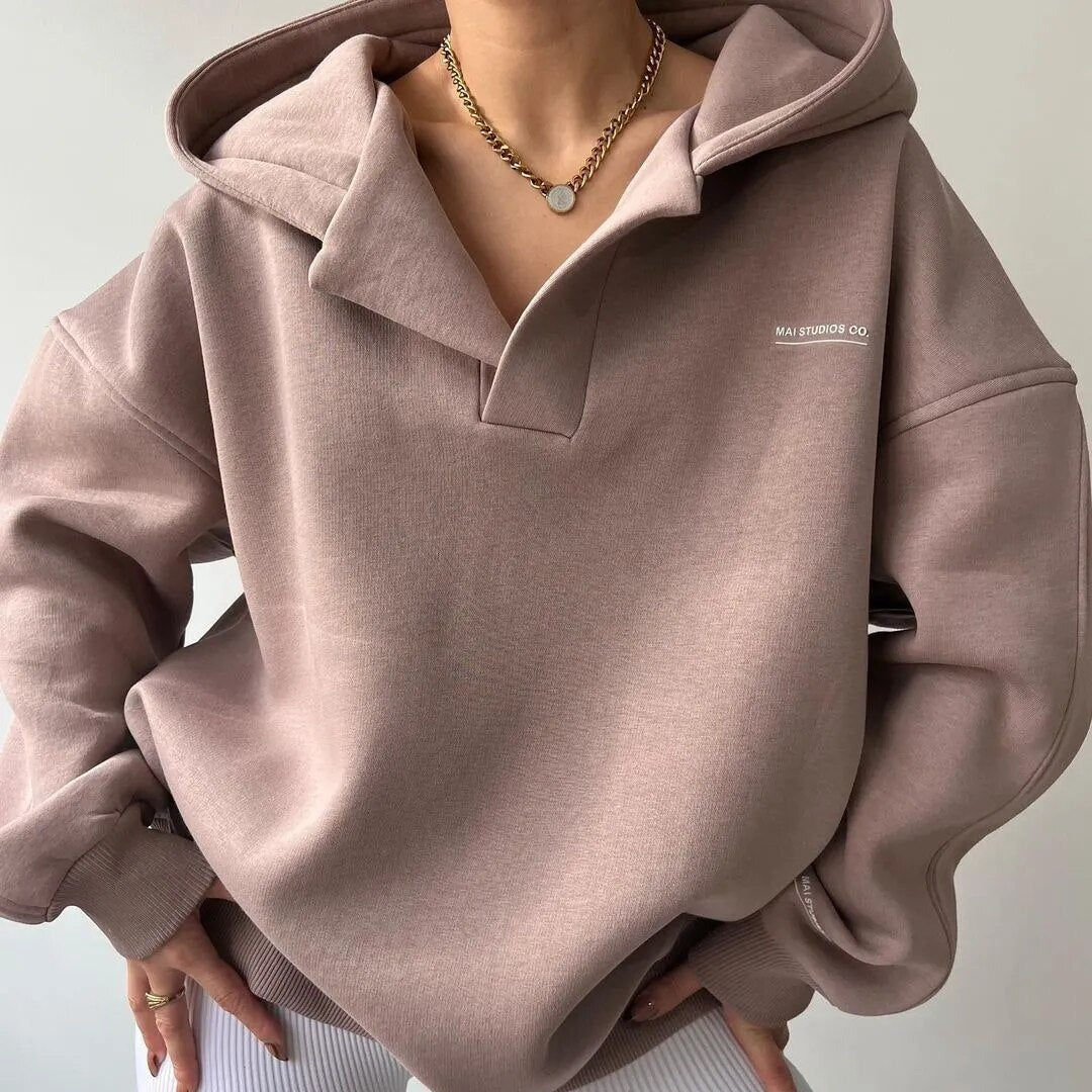 Belén | Pullover with V neck and Oversize for women