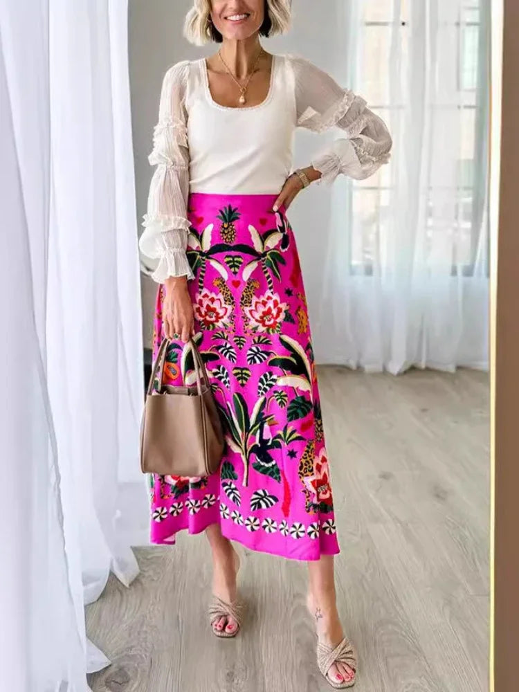 Claudia® | Elegant floral skirt