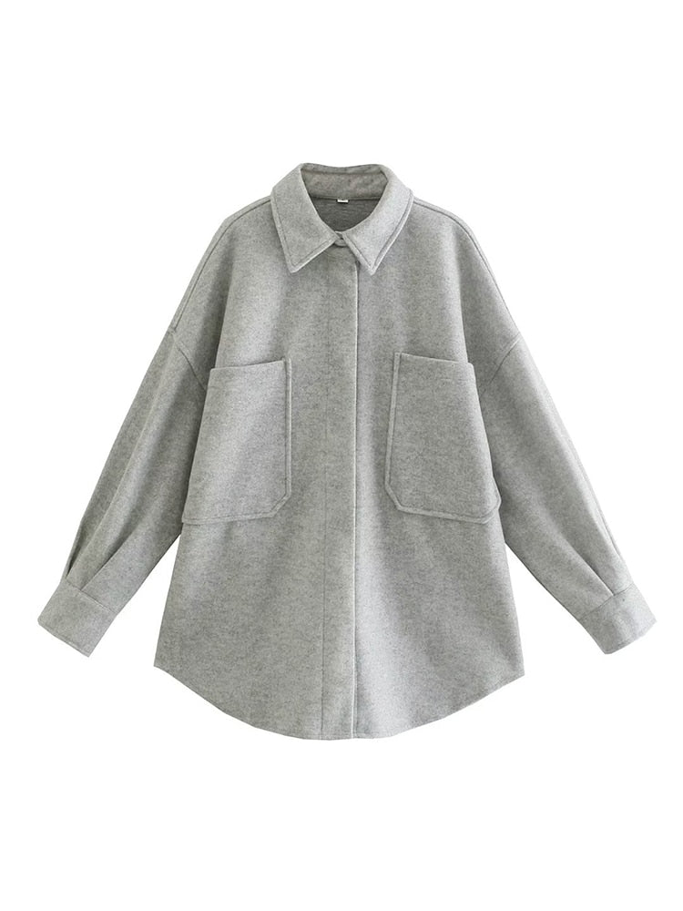 Armantine® | Casual Long-Sleeved Blouse With Pockets