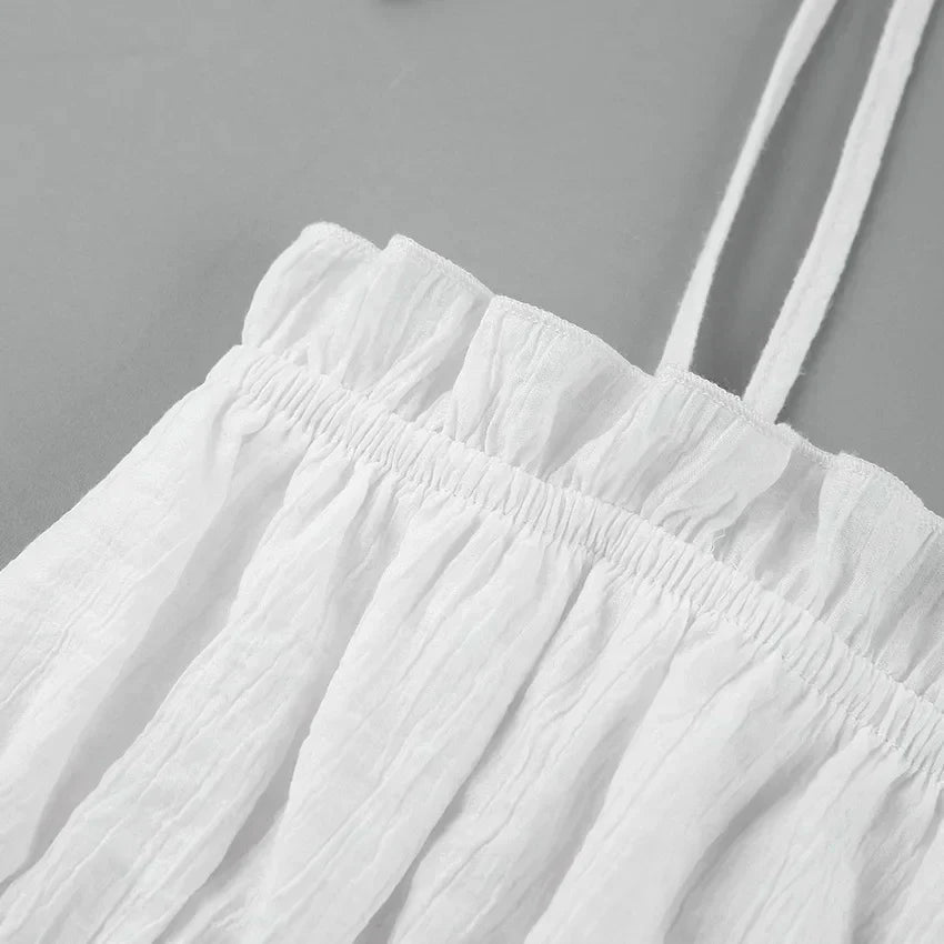 Bianca® | White summer dress with lace