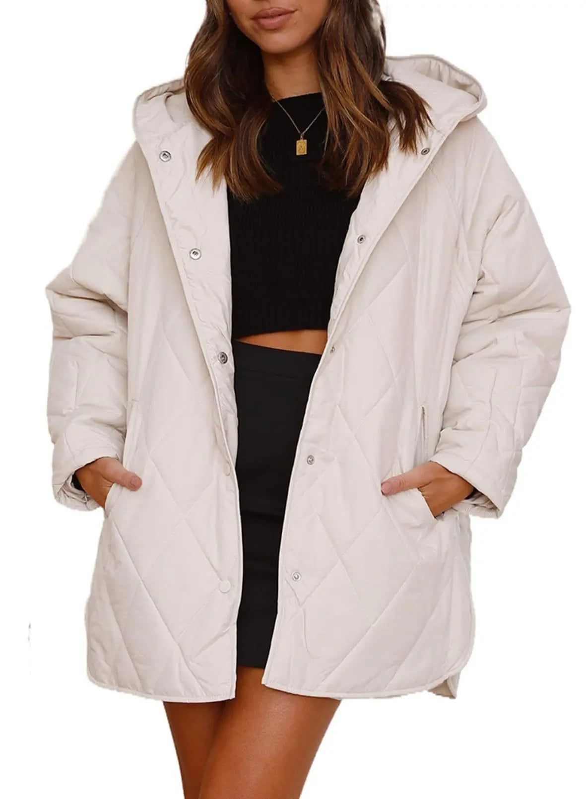 Aurora | Oversized Hooded Winter Coat
