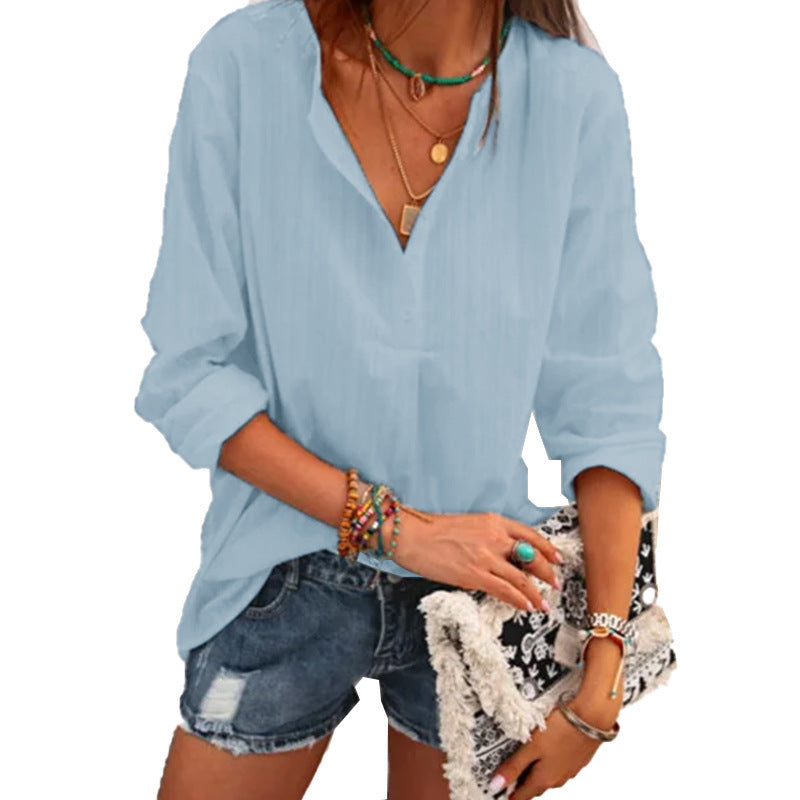 Araceli® | Blouse With Turn-Down Collar