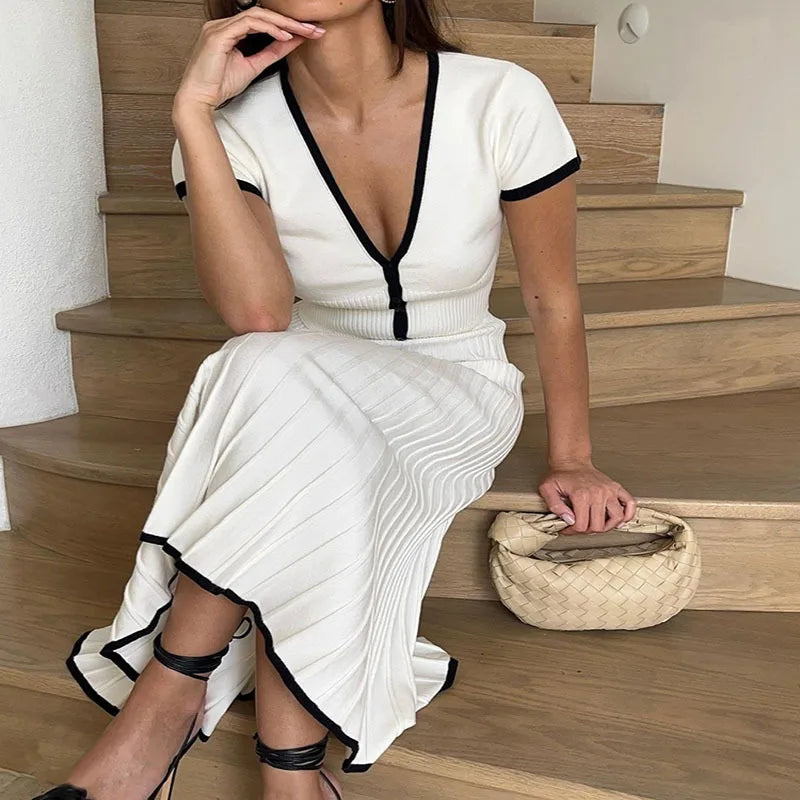 Daisy® | Two-Piece Summer Dress For Women, Elegant Set With Top