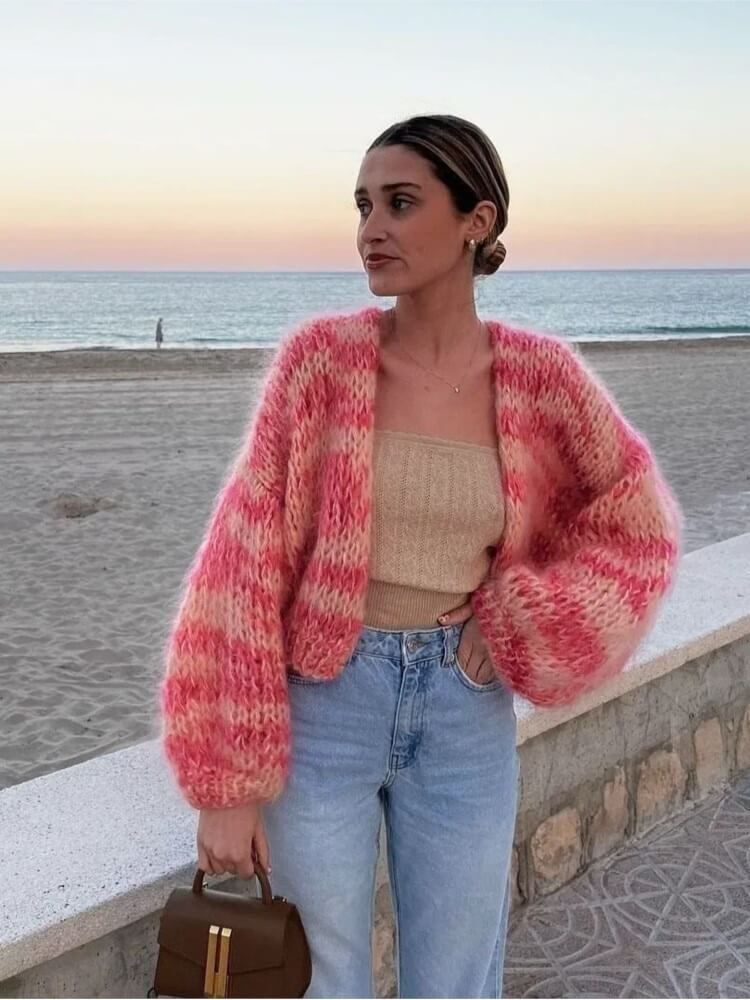 Priscilla | Stylish Cropped Sweater for Comfort