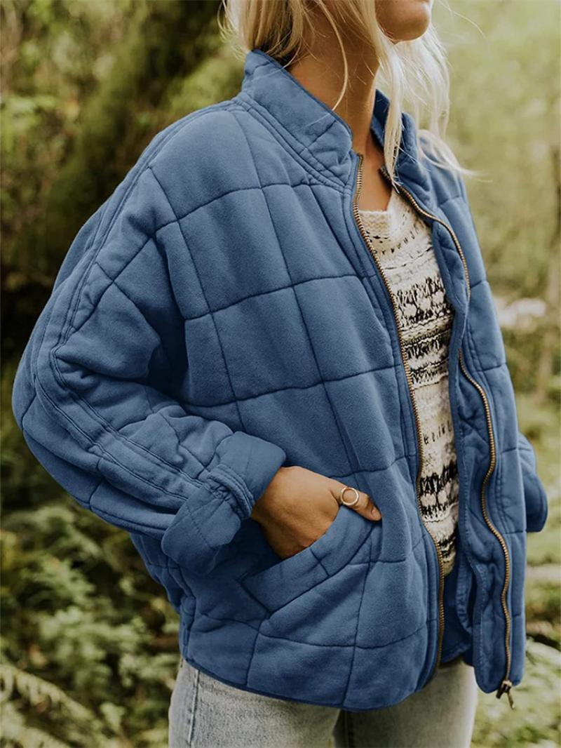 Rasmine | Stylish Quilted Jacket with Zipper