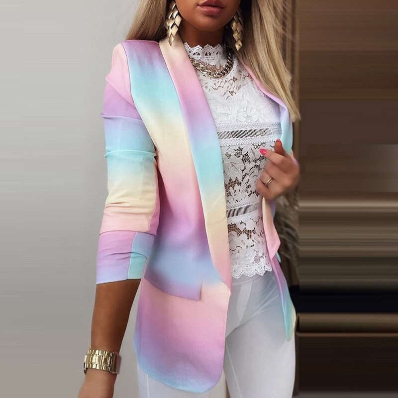 Belén | Colorful long sleeve blazer for ladies
