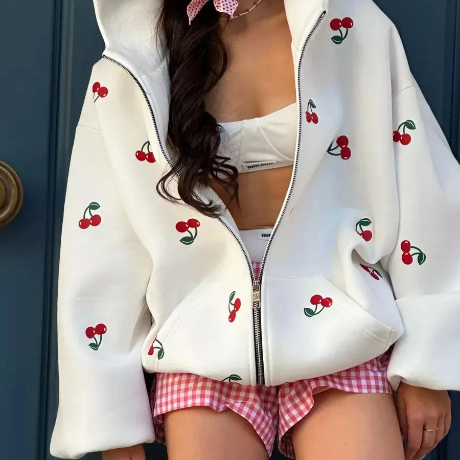 Cecily® | White cherry jacket