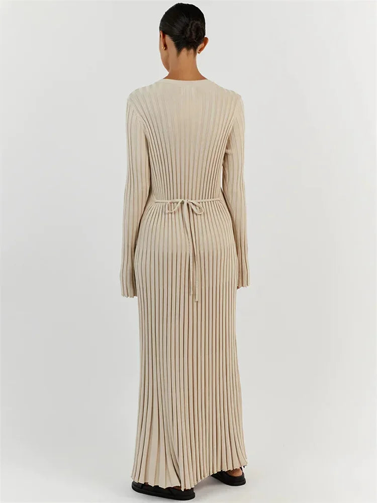 Diana® | Knitted dress with lacing