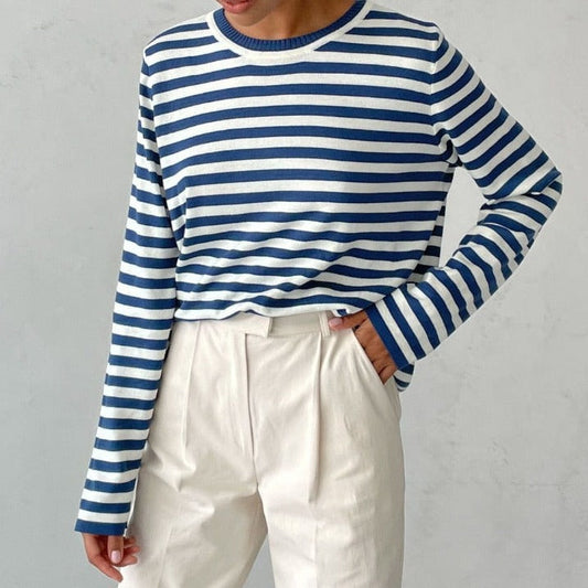 Camila® | Striped long sleeve top
