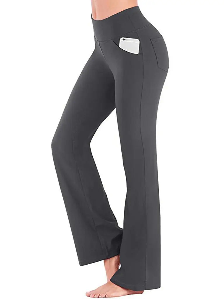 Dayana® | Stretchy Flared Pants High Waist