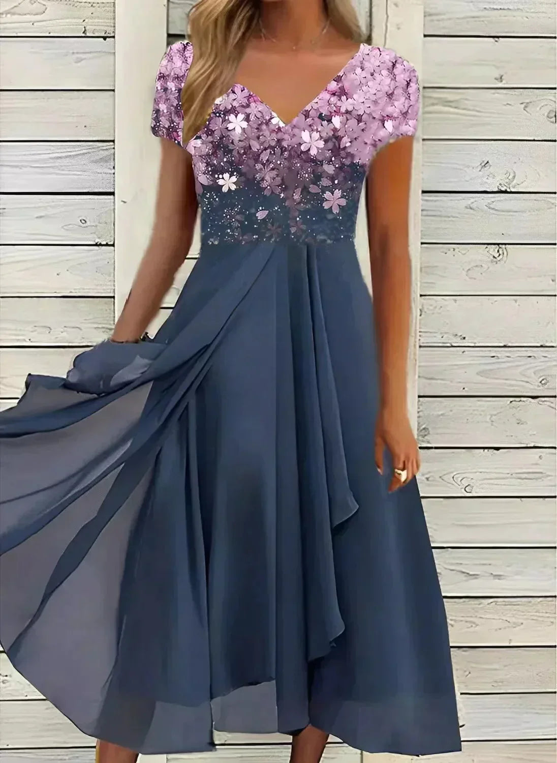 Diana® | Elegant women's chiffon cocktail dress for festive occasions