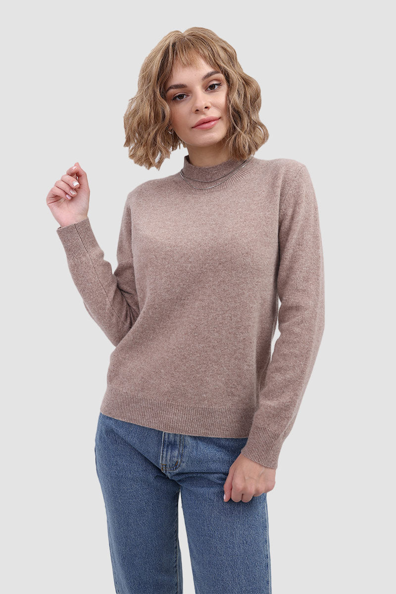 Elena® | Knitted sweater made of solid wool