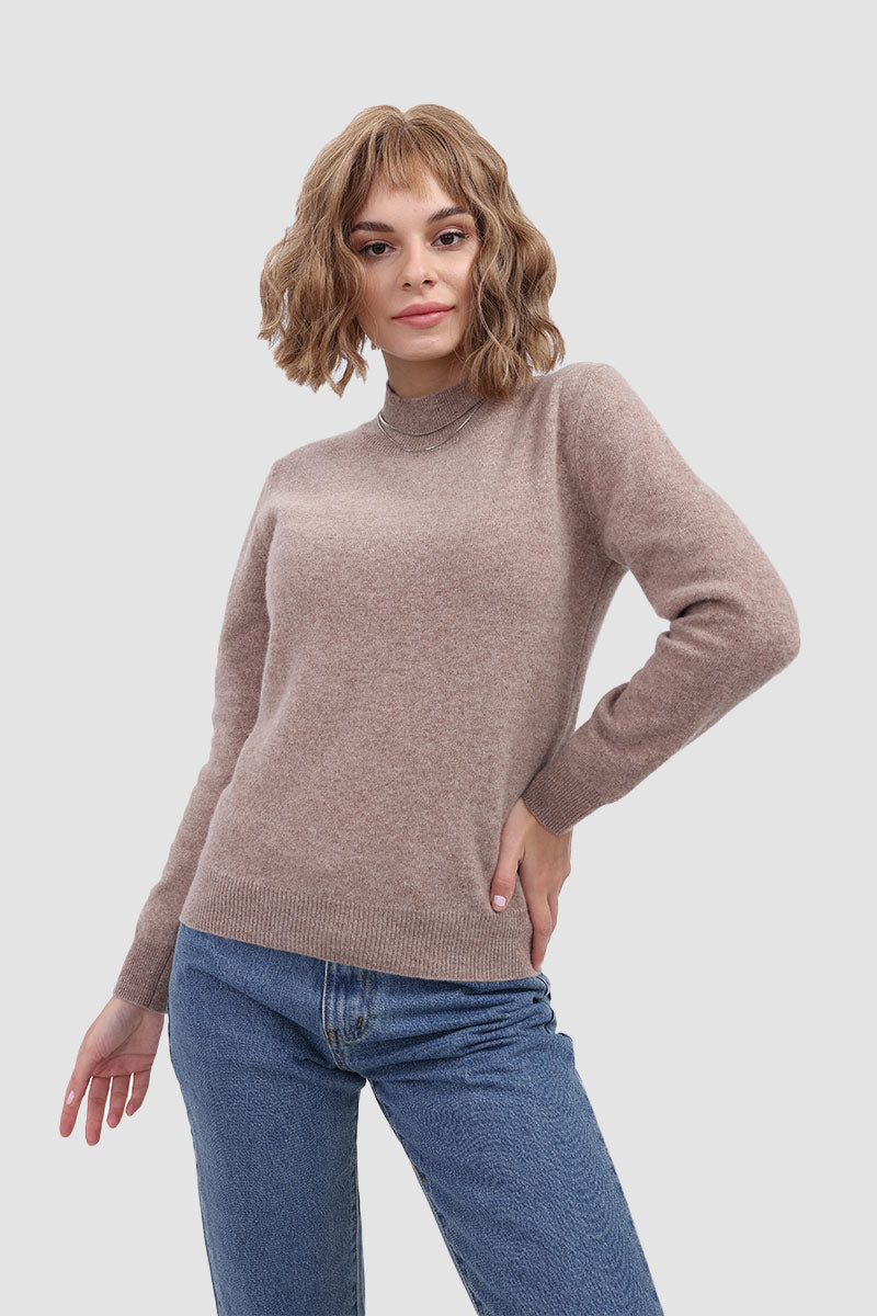 Elena® | Knitted sweater made of solid wool