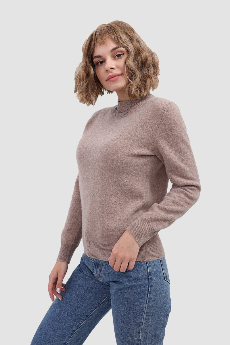Elena® | Knitted sweater made of solid wool