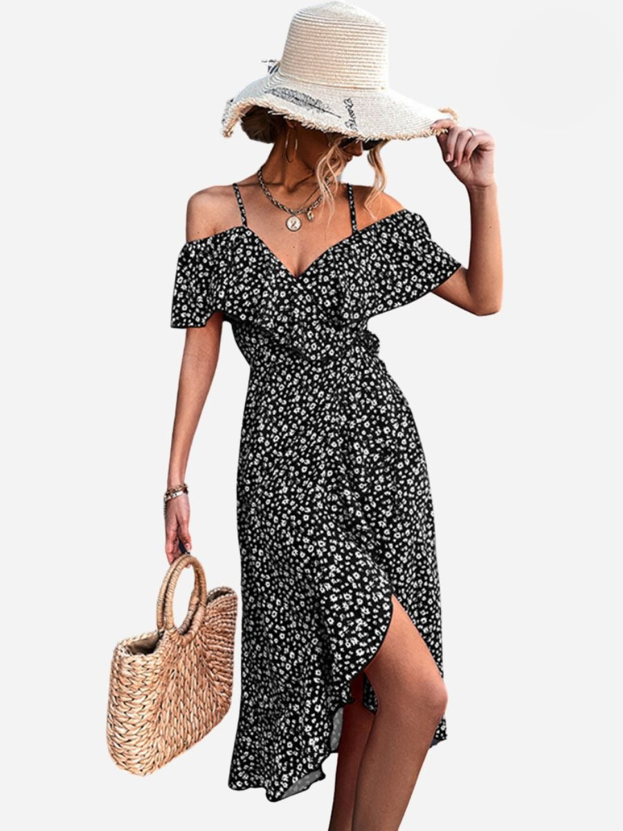 Angelines® | Sexy Strappy Floral Dress