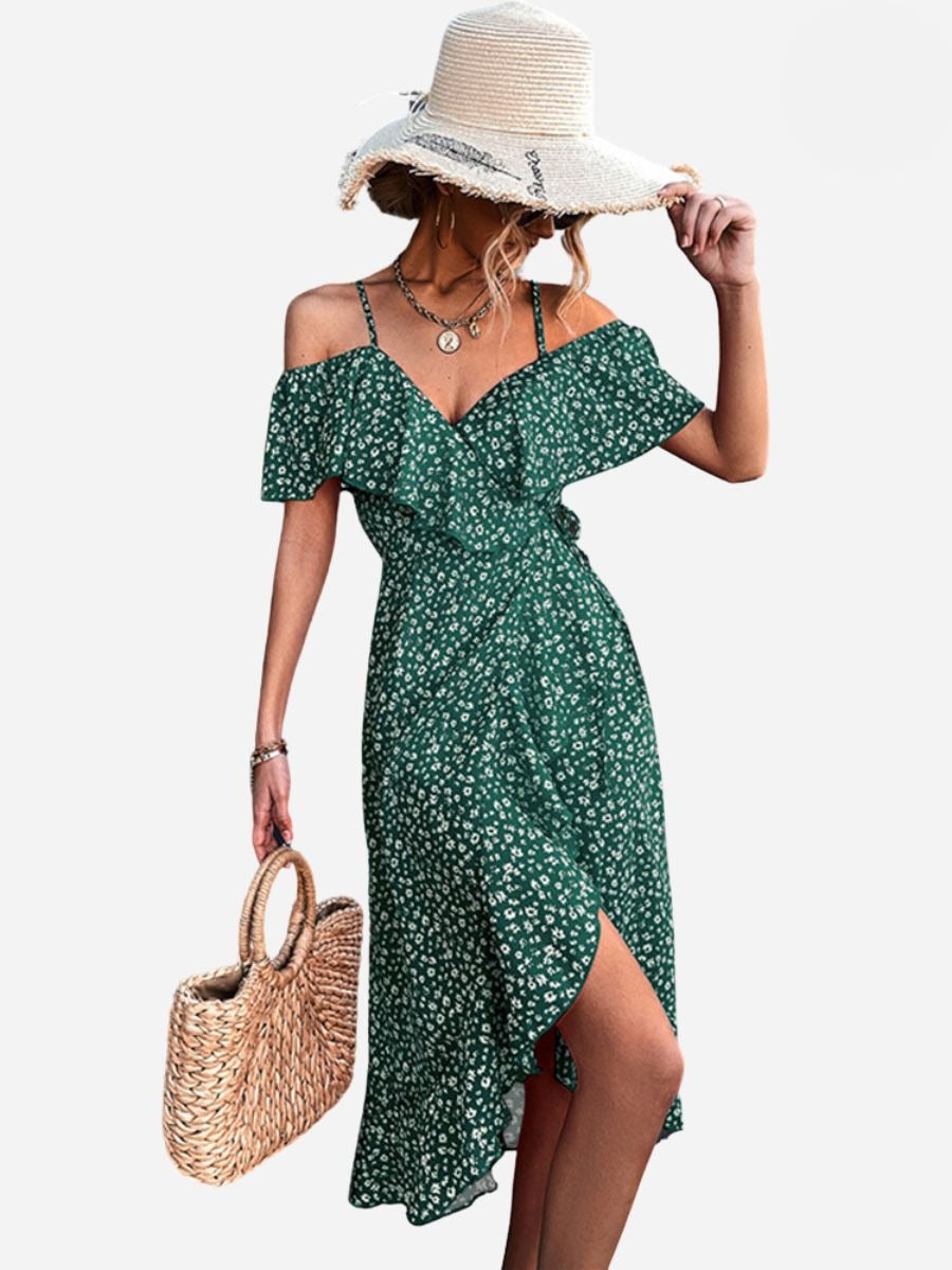 Angelines® | Sexy Strappy Floral Dress