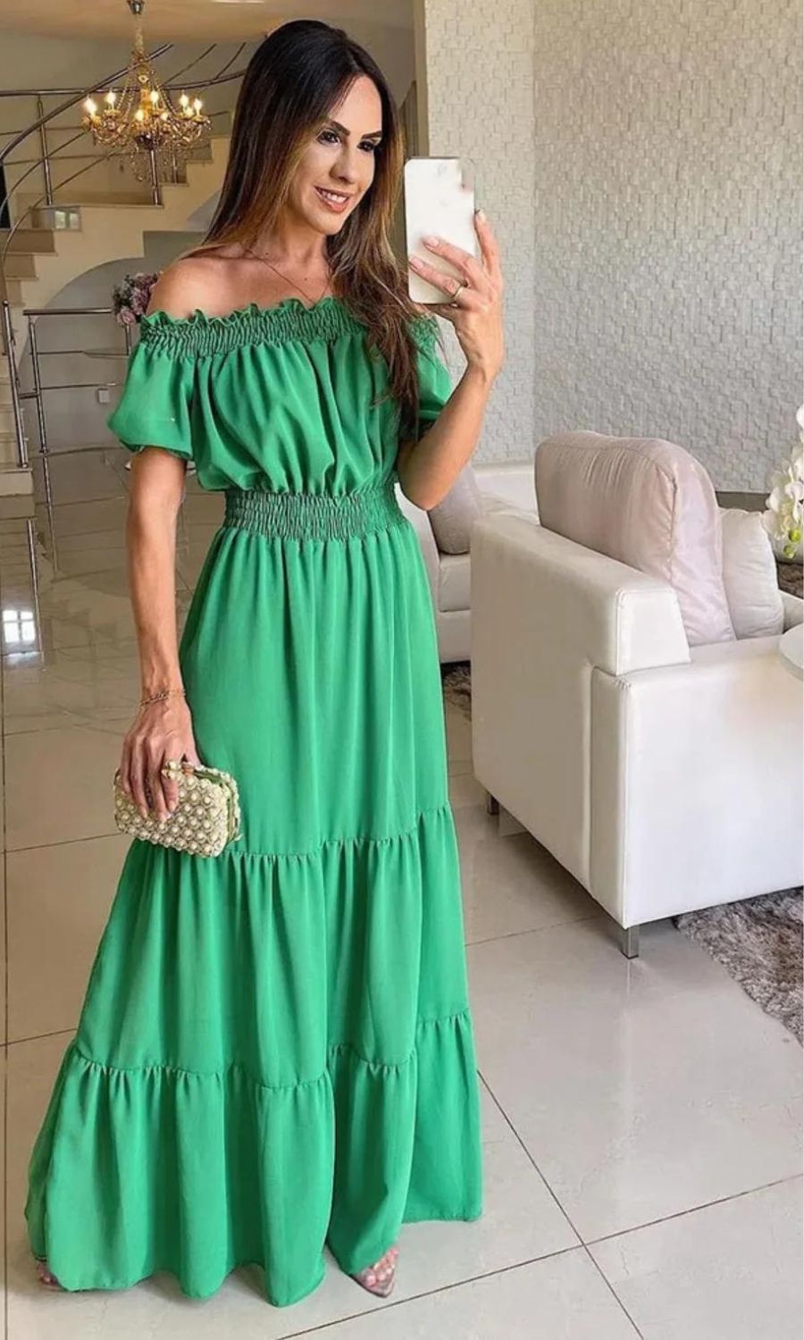 Antonella® | Elegant Elastic Summer Dress