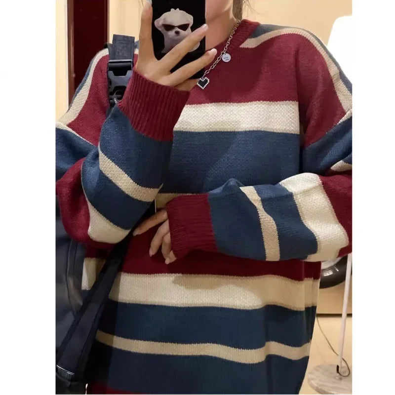 Agustina | Striped women's sweater
