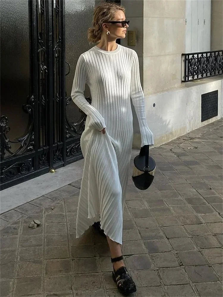 Diana® | Knitted dress with lacing