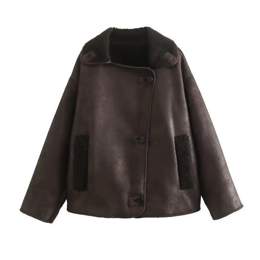 Araceli® | Mira� I suede fleece jacket