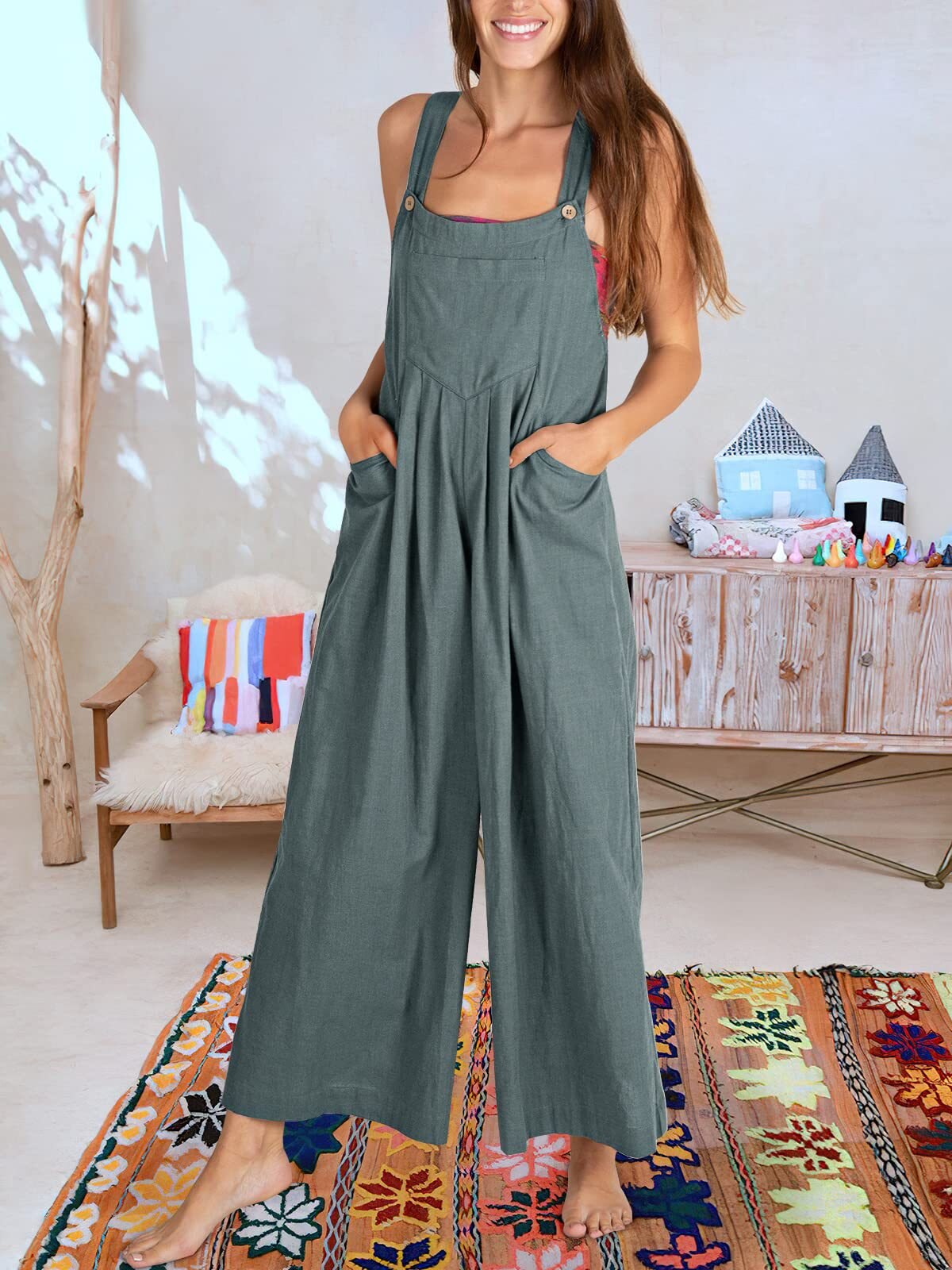Carolina® | Sleeveless Jumpsuit For Women