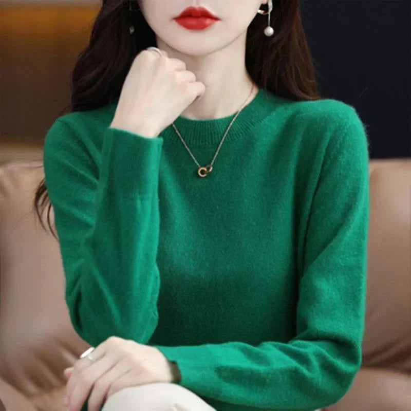Claudine® | Pullover with a slit neckline