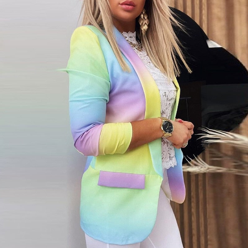 Belén | Colorful long sleeve blazer for ladies