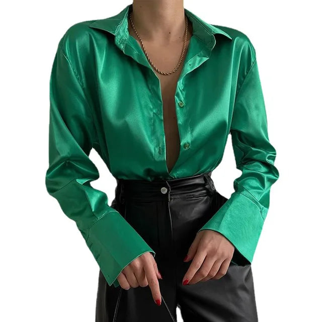 Arianell® | Vintage Blouse With Silk Collar