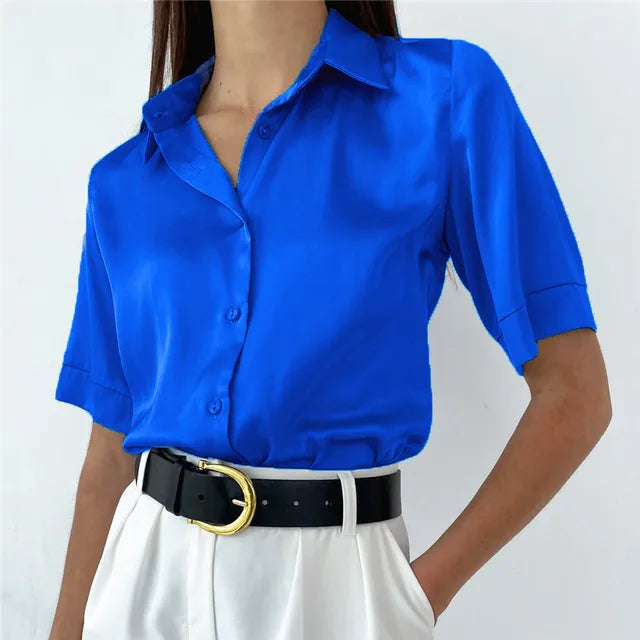 Arianell® | Vintage Blouse With Silk Collar