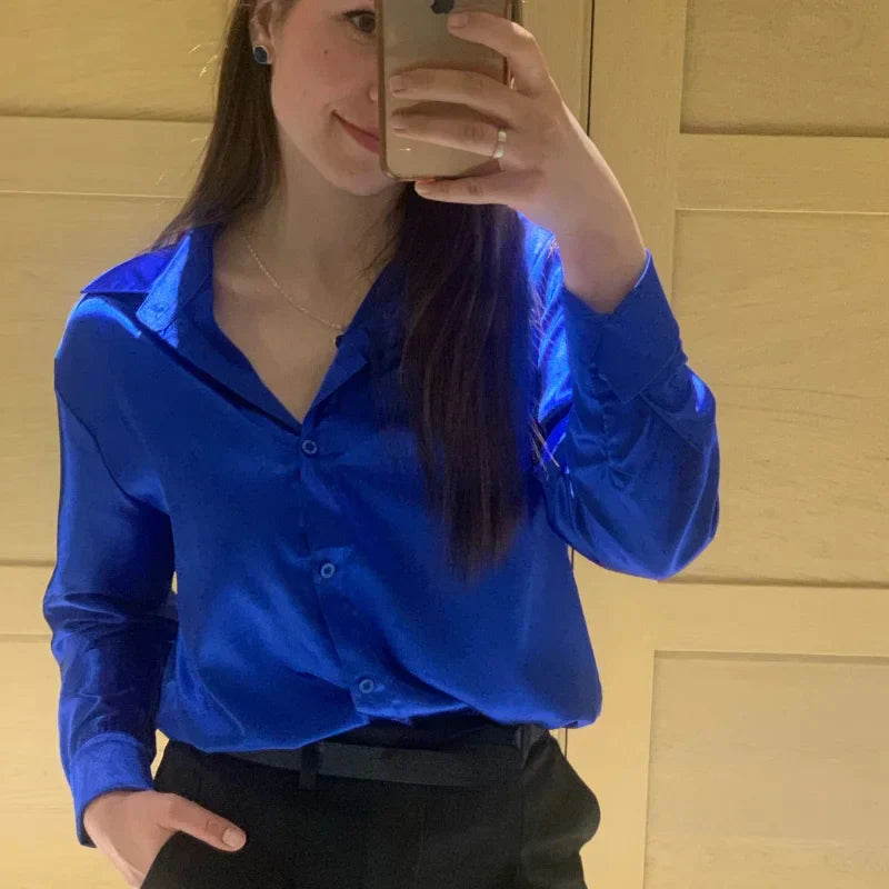 Arianell® | Vintage Blouse With Silk Collar
