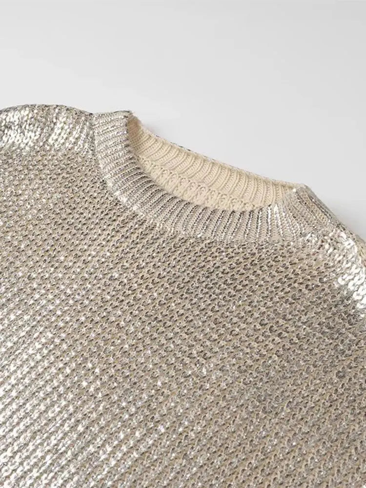 Ariadna® | metallic sweater