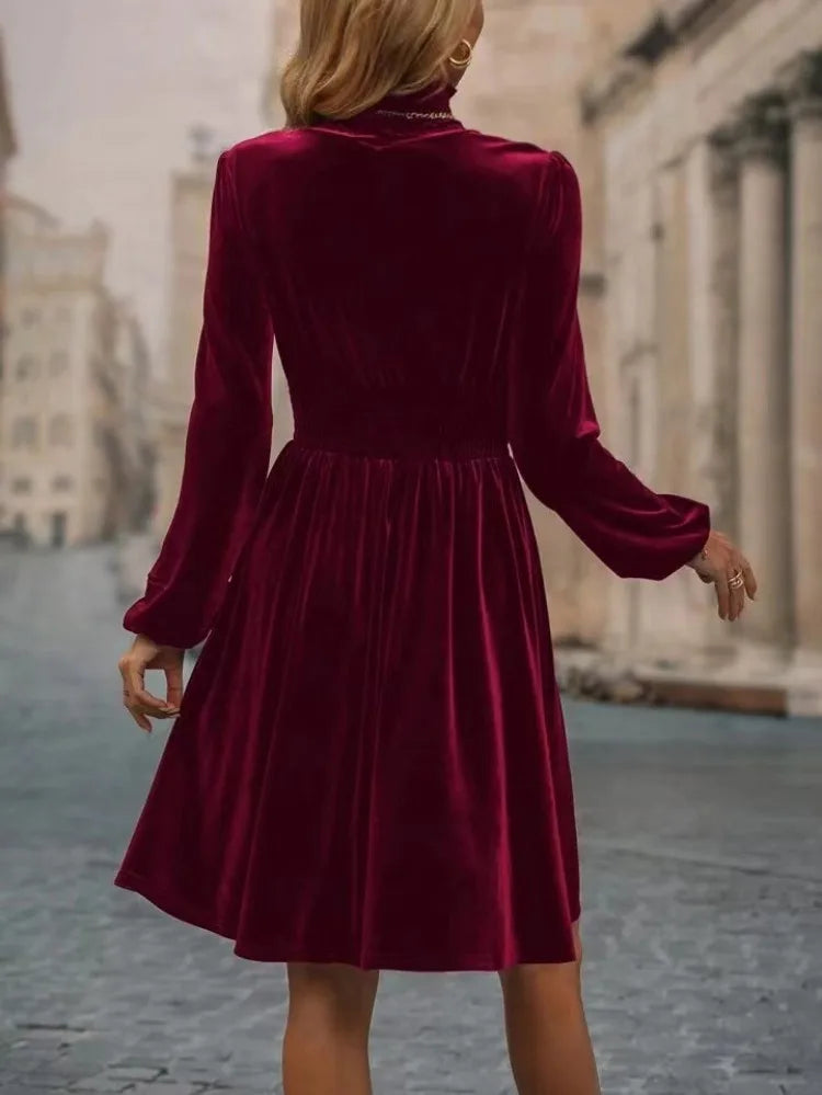 Ariana® | Elegant velvet dress for women