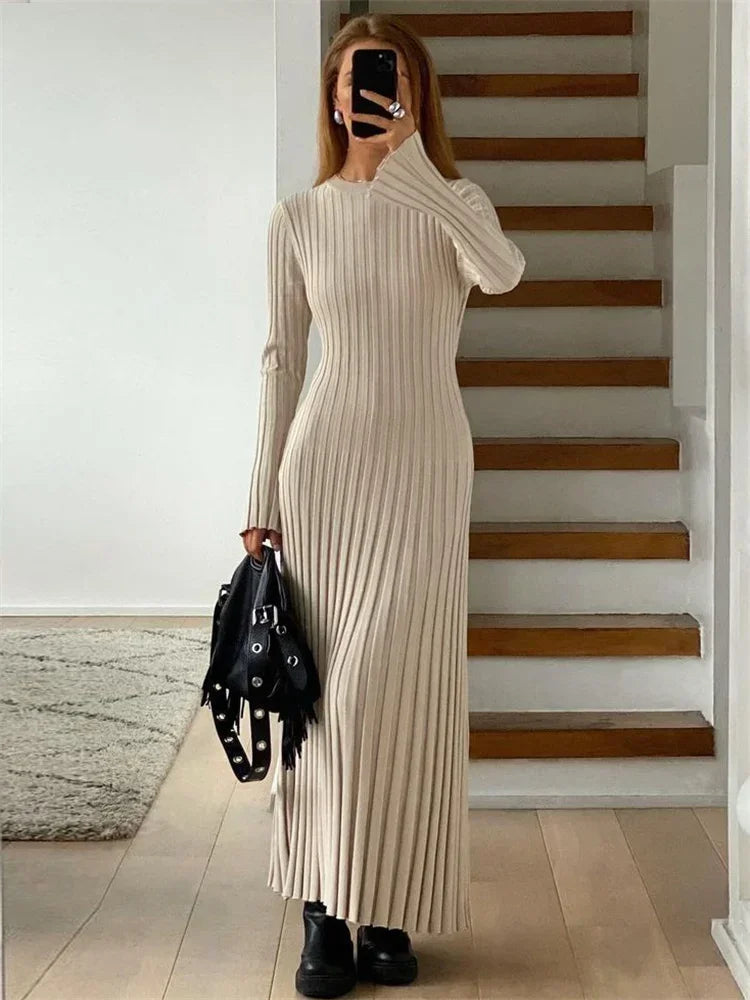 Diana® | Knitted dress with lacing